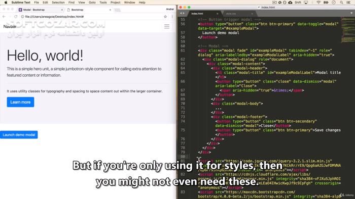 دانلود Udemy - The Complete Web Developer in 2023 Zero to Mastery - دانلود آموزش کامل برنامه نویسی وب و ساخت وبسایت - سافت گذر