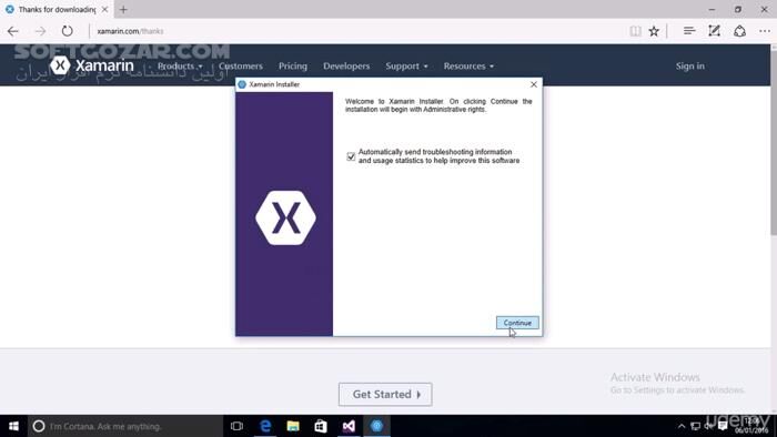 دانلود Udemy - Xamarin Forms 2.0 - Beginner to Advanced - دانلود فیلم آموزش ساخت برنامه‌های چندسکویی با زامارین - سافت گذر