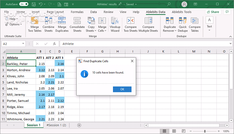 دانلود Ablebits Ultimate Suite for Excel Business Edition 2026.1.3877.2566 - دانلود آلتیمیت سوئیت برای اکسل - سافت گذر