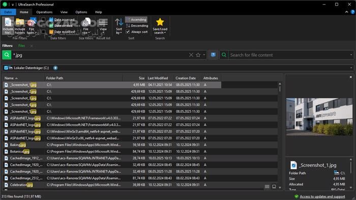 دانلود UltraSearch Pro 4.8.5.1185 - دانلود جستجوی فایل - سافت گذر