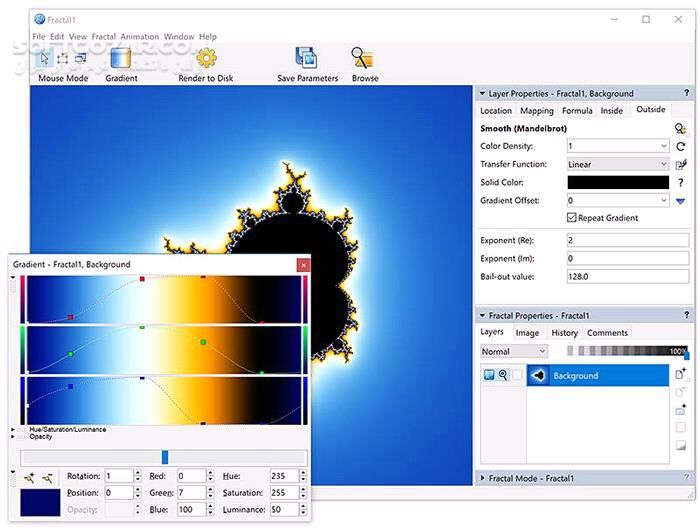 دانلود Ultra Fractal 6.06 Extended Edition - دانلود ساخت تصاویر فراکتال - سافت گذر