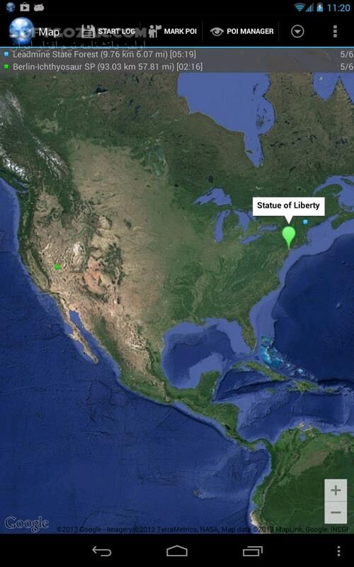 دانلود Ultra GPS Logger 3.196 for Android +9.0 - دانلود ردیاب جی پی اس برای اندروید - سافت گذر