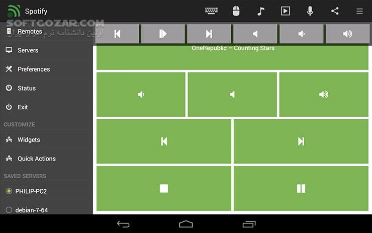 دانلود Unified Remote Full 3.19.0 for Android +2.3 - دانلود کنترل کامپیوتر یونیفید برای اندروید - سافت گذر