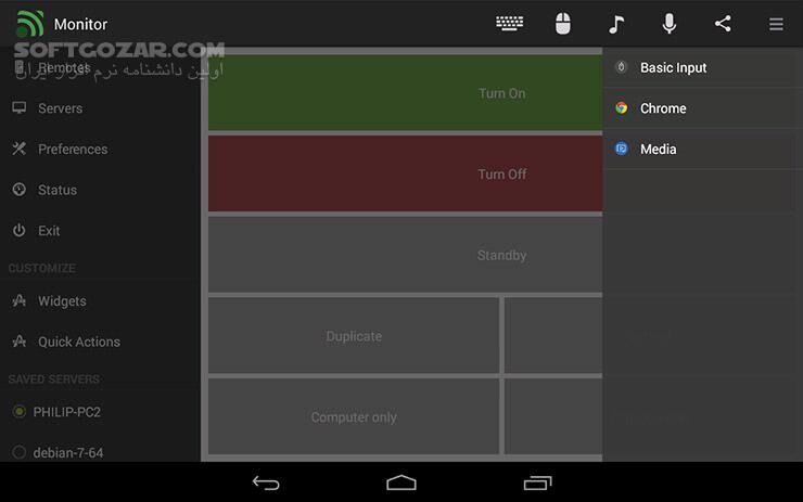 دانلود Unified Remote Full 3.19.0 for Android +2.3 - دانلود کنترل کامپیوتر یونیفید برای اندروید - سافت گذر