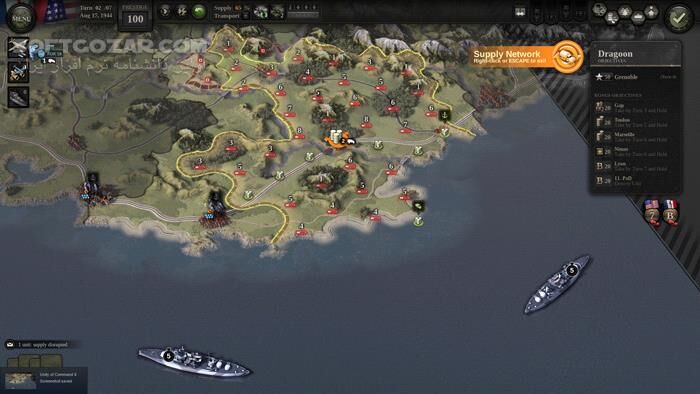 دانلود Unity of Command II + Updates - دانلود بازی استراتژیک جنگی - سافت گذر