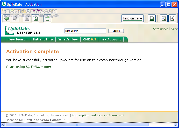 دانلود UpToDate 2.0 Rev 2018-04-20 for PC and All Mobile and All OS + v21.6 - دانلود کامل ترین نرم افزار مرجع اطلاعات پزشکی و طب داخلی - سافت گذر