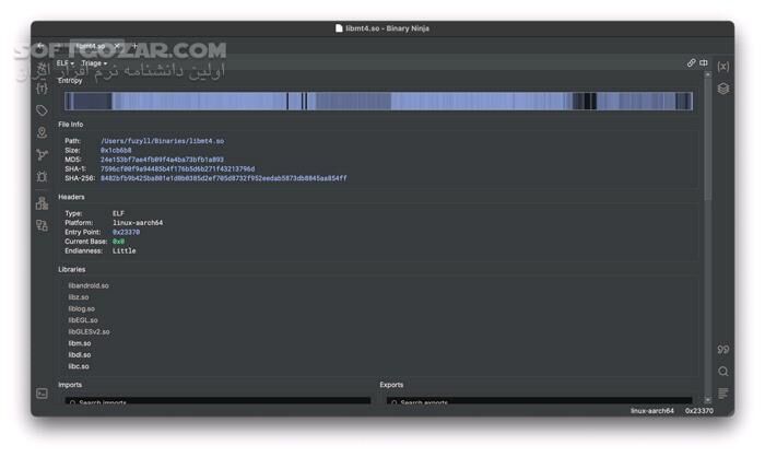 دانلود Vector 35 Binary Ninja 4.0.4958 Personal - دانلود مهندسی معکوس نرم‌افزارها - سافت گذر