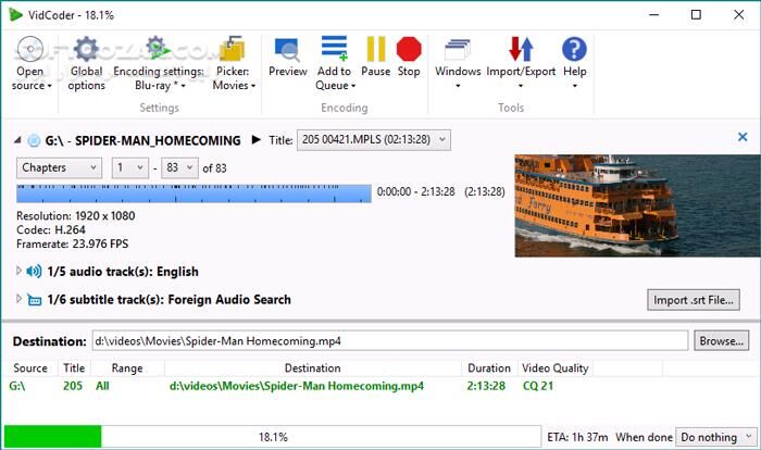 دانلود VidCoder 12.13 - دانلود تبدیل ویدئو - سافت گذر