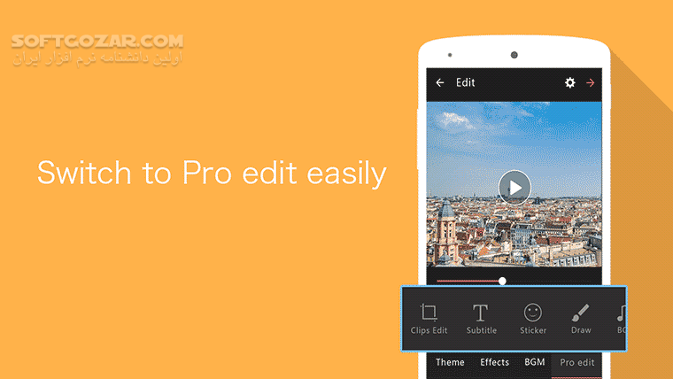 دانلود VideoShow Pro 11.0.0.1 for Android +5.0 - دانلود ویدیو شو ویرایش ویدیو برای اندروید - سافت گذر