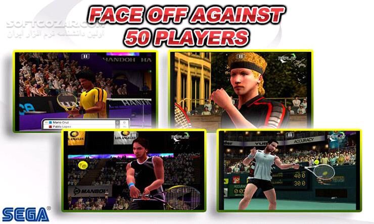 دانلود Virtua Tennis 4.5.4 for Android - دانلود بازی تنیس برای اندروید - سافت گذر