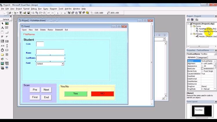 دانلود دورهٔ آموزش ویدئویی برنامه‌نویسی در محیط ویژوال بیسیک به زبان فارسی - دانلود آموزش ویژوال بیسیک - سافت گذر