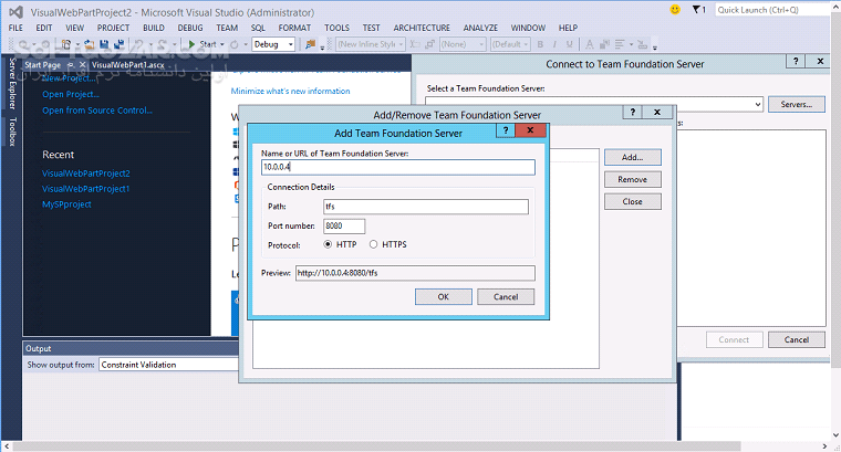 دانلود Microsoft Visual Studio Team Foundation Server / Server Express 2013 Update 5 x86/x64 - دانلود ویرایش خاص نرم افزار Visual Studio‌ برای انجام گروهی پروژه های برنامه نویسی - سافت گذر