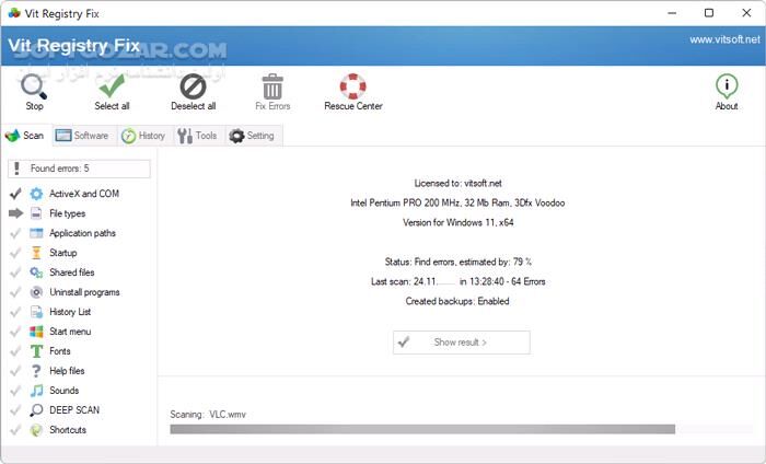 دانلود Vit Registry Fix 14.9.4 - دانلود پاکسازی رجیستری - سافت گذر