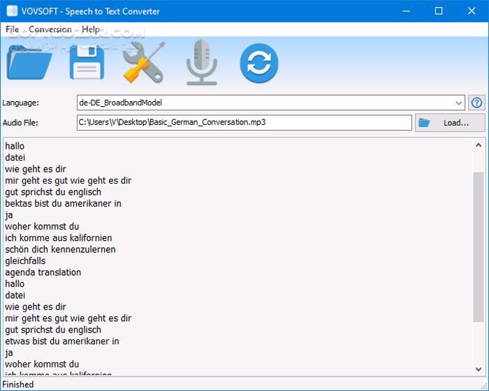 دانلود VovSoft Speech to Text Converter 5.5 - دانلود تبدیل گفتار به متن - سافت گذر