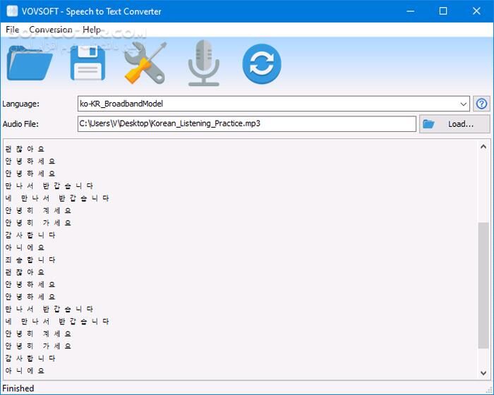 دانلود VovSoft Speech to Text Converter 5.5 - دانلود تبدیل گفتار به متن - سافت گذر
