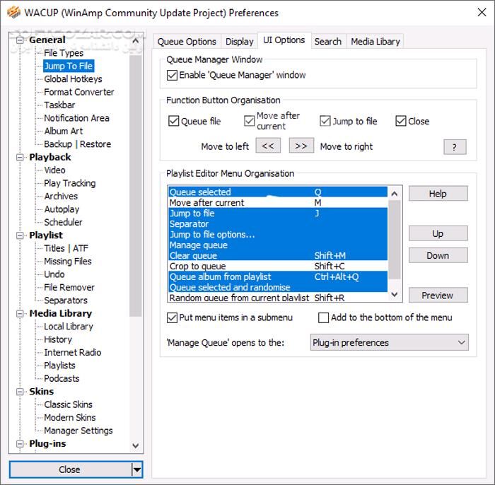 دانلود WACUP 1.99.44.23402 Preview - دانلود پلیر پیشرفته - سافت گذر