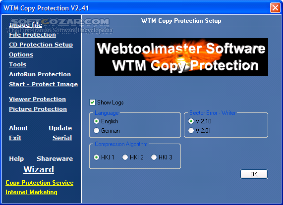 دانلود WTM Copy Protection 2.51 - دانلود بهترین ابزار برای برنامه نویسان جهت محافظت از نرم افزار خود در برابر کپی غیر مجاز  - سافت گذر