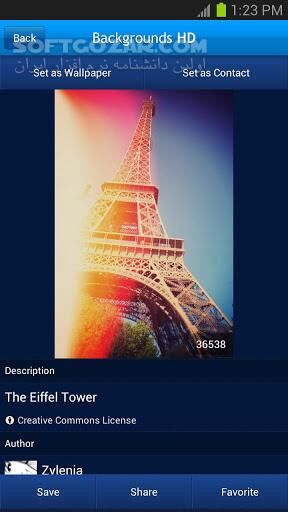 دانلود Backgrounds HD (Wallpapers) 5.0.050 for Android +2.3 - دانلود تصاویر زمینه اچ دی برای اندروید - سافت گذر