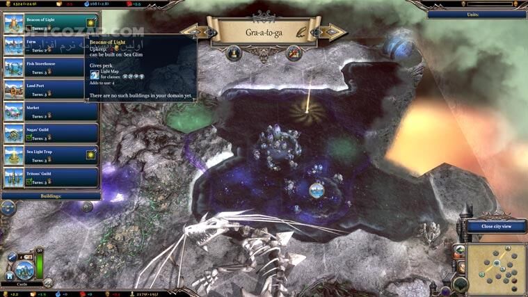 دانلود Warlock 2 - Wrath of the Nagas - دانلود بازی جادوگر 2 - خشم نـاگـا ها - سافت گذر