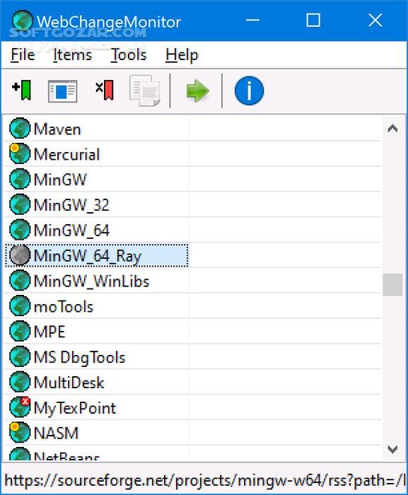دانلود WebChangeMonitor 25.12 - دانلود نظارت بر تغییرات سایت‌ - سافت گذر