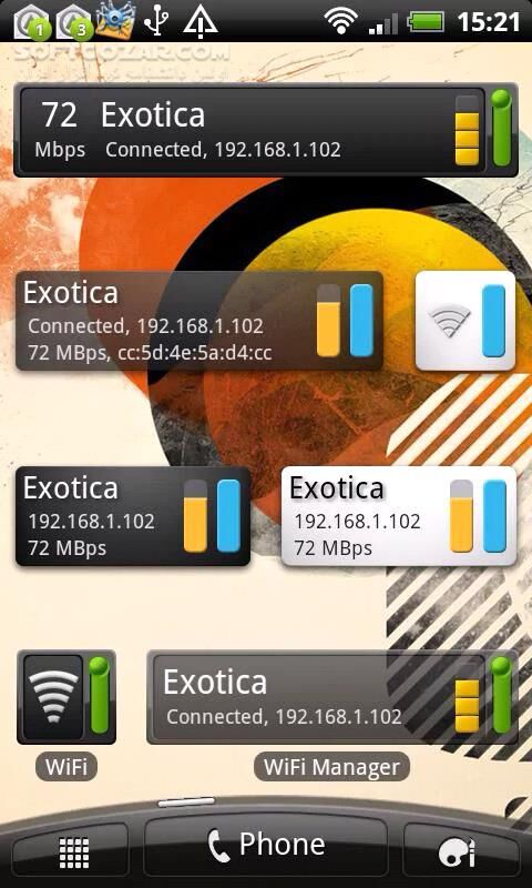 دانلود WiFi Manager Premium 4.3.0 Build 230 for Android +2.1 - دانلود نمایش و مدیریت شبکه های وایرلس برای اندروید - سافت گذر