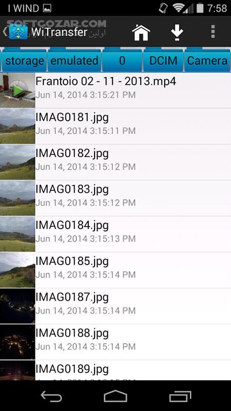 دانلود Wifi File Transfer Pro 1.10 for Android +2.3 - دانلود نقل انتقال اطلاعات با وایرلس برای اندروید - سافت گذر