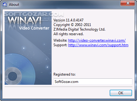 دانلود WinAVI Video Converter 11.6.1.4734 - دانلود نرم افزاری برای تبدیل انواع فرمتهای فیلم به یکدیگر با سرعت بالا - سافت گذر