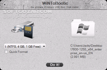 دانلود WinToBootic 2.2.1 Final - دانلود نرم افزاری برای Bootable کردن فلش - سافت گذر