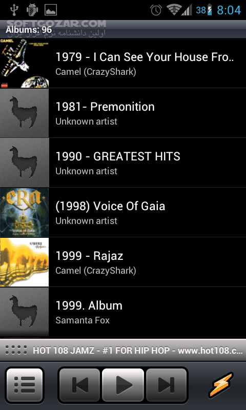 دانلود Winamp Pro 1.4.15 for Android - دانلود وین امپ برای اندروید - سافت گذر