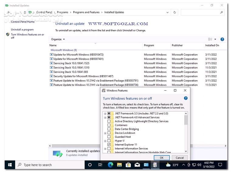 دانلود Windows 10 AIO 22H2 Build 19045.6575 November 2025 - دانلود ویندوز 10 - سافت گذر