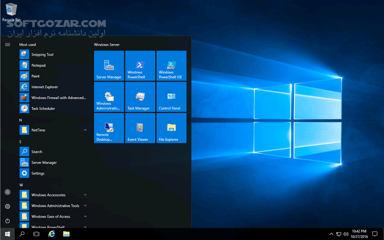 دانلود Windows Server 2016 Build 14393.8519 October 2025 / MSDN RTM VL - دانلود ویندوز سرور 2016 - سافت گذر