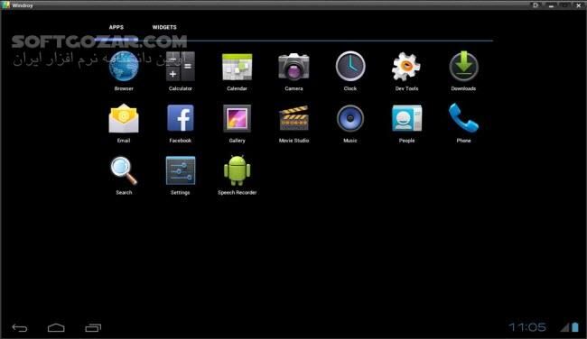دانلود Windroye 2.8.2a - دانلود نرم افزار اجرای برنامه های اندروید در ویندوز - سافت گذر
