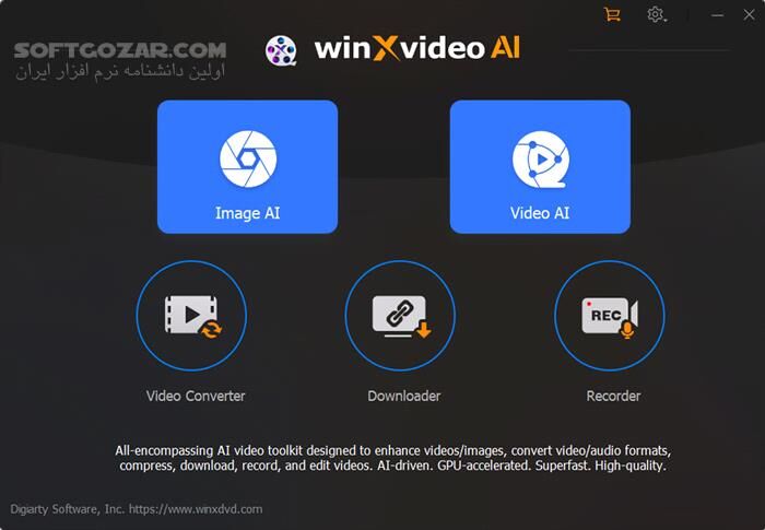 دانلود Winxvideo AI 4.6 - دانلود ویرایش ویدئو - سافت گذر