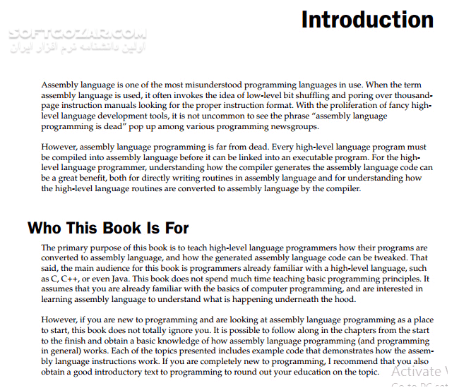 دانلود Professional Assembly Language - دانلود کتاب اسمبلی - سافت گذر