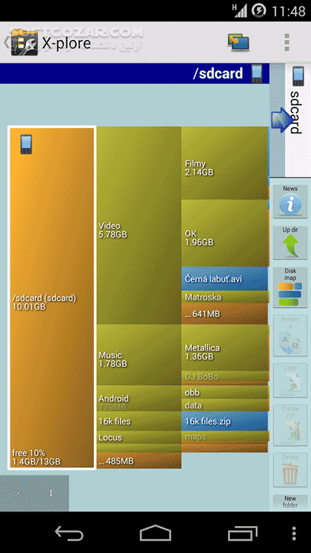 دانلود X-plore File Manager 4.44.20 For Android +5.0 - دانلود فایل منیجر اکسپلور برای اندروید - سافت گذر