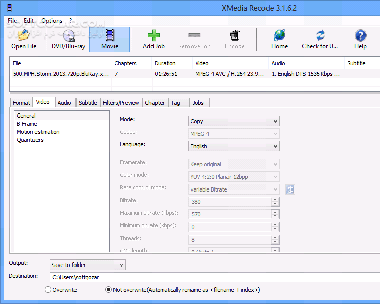 دانلود XMedia Recode 3.6.1.9 + Portable - دانلود تغییر فرمت فیلم بدون کاهش کیفیت - سافت گذر