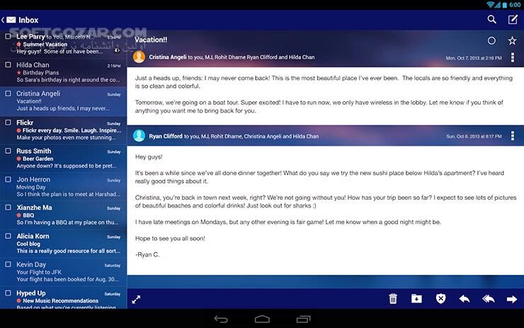 دانلود Yahoo Mail 7.79.0 for Android +9.0 - دانلود ایمیل یاهو برای اندروید - سافت گذر