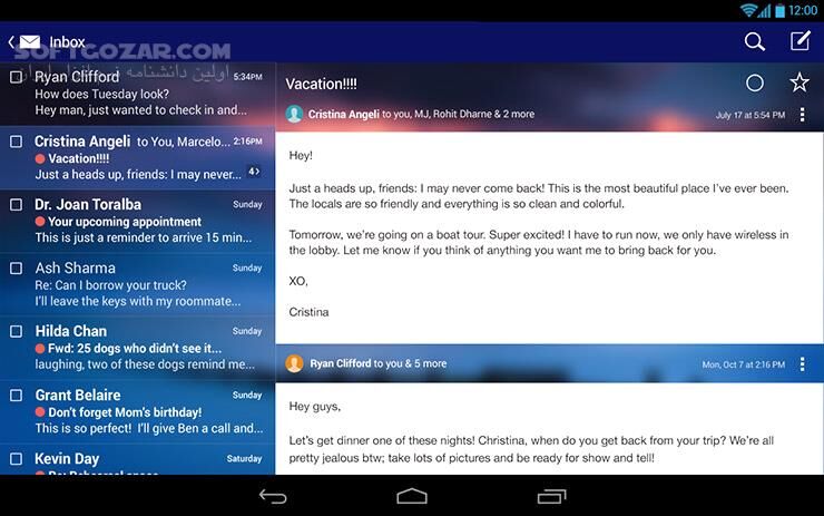 دانلود Yahoo Mail 7.79.0 for Android +9.0 - دانلود ایمیل یاهو برای اندروید - سافت گذر
