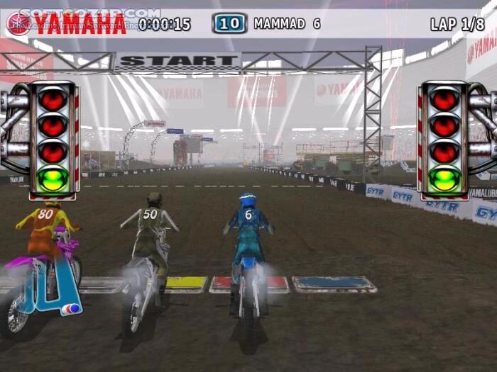 دانلود Yamaha Supercross - دانلود بازی موتورهای پرشی یاماها - سافت گذر