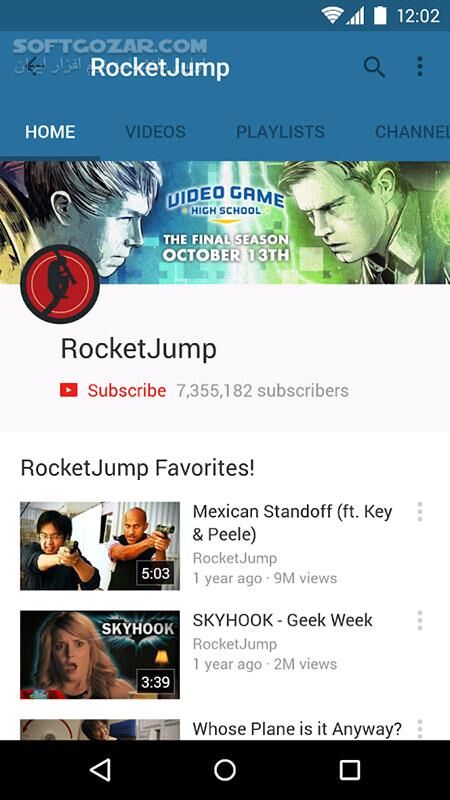 دانلود YouTube 20.04.40 for Android +6.0 - دانلود نرم افزار سایت معروف و محبوب یوتیوب برای اندروید - سافت گذر