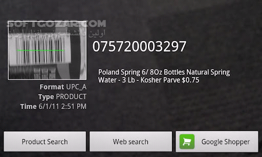 دانلود Barcode Scanner 4.7.8 for Android +4.0 - دانلود بارکد خوان برای اندروید - سافت گذر