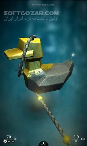 دانلود Zen Bound 2 v2.2.6.10.1 for Android +2.2 - دانلود طناب کشی اجسام برای اندروید - سافت گذر