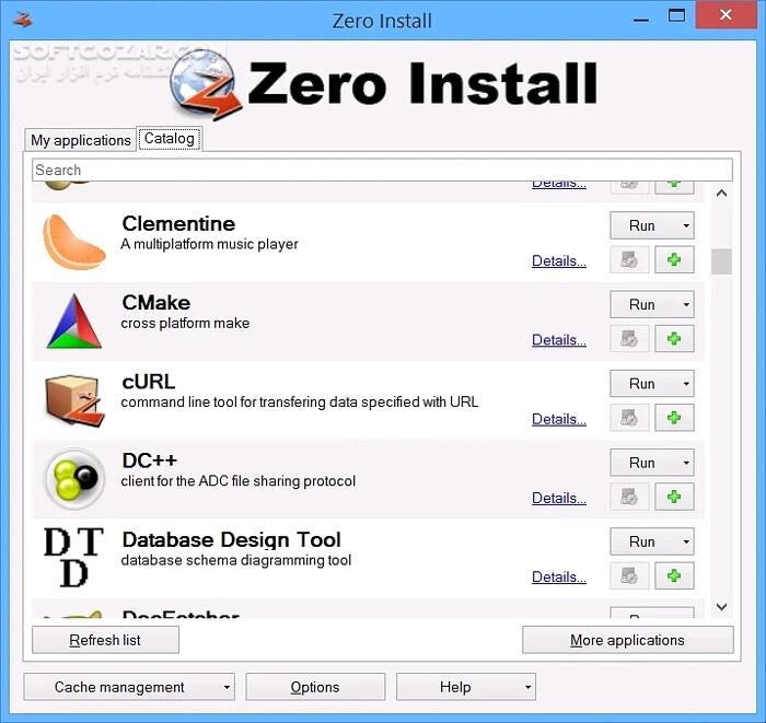 دانلود Zero Install 2.28.2 - دانلود اجرای برنامه ها بدون نیاز به نصب - سافت گذر