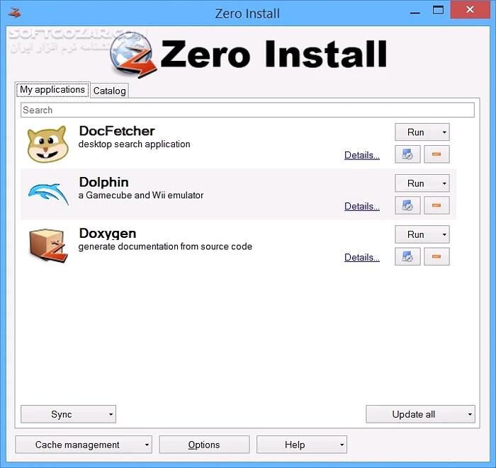 دانلود Zero Install 2.28.2 - دانلود اجرای برنامه ها بدون نیاز به نصب - سافت گذر
