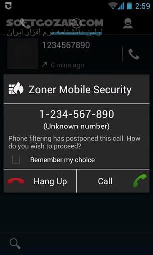 دانلود Zoner Mobile Security 1.15.5 for Android +2.1 - دانلود آنتی ویروس زونر برای اندروید - سافت گذر
