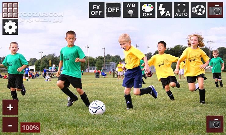 دانلود Zoom Camera Pro 7.5 for Android +2.1 - دانلود دوربین اندروید با افکت های گوناگون برای اندروید - سافت گذر