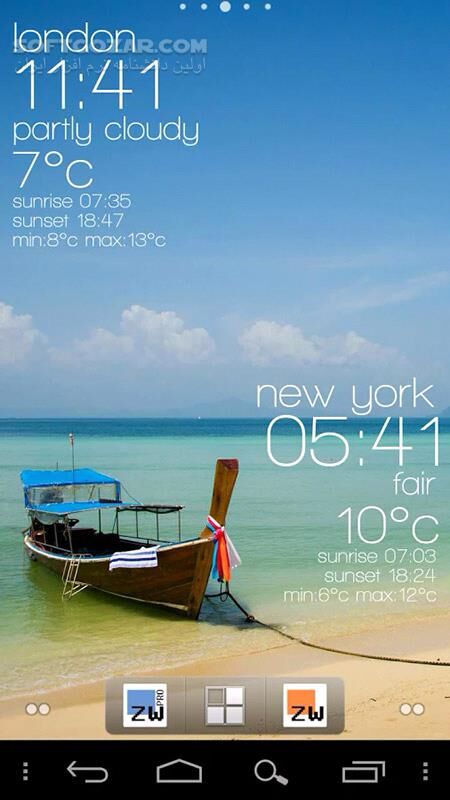 دانلود Zooper Widget Pro 2.60 for Android +3.2 - دانلود ایجاد ویجت های شخصی برای اندروید - سافت گذر