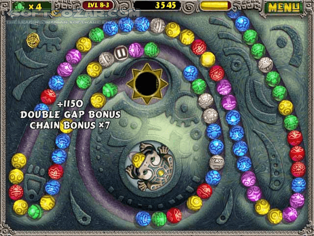 دانلود Zuma Deluxe - دانلود بازی پازل اکشن زوما(چیدن گوی های هم رنگ) - سافت گذر