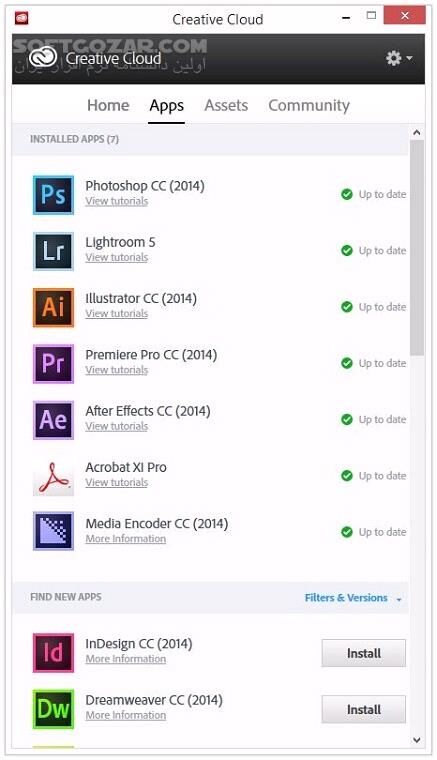 دانلود Adobe Creative Cloud Desktop Application 6.8.1.856 / macOS / Cleaner Tool - دانلود ادوبی کریتیو کلاد - سافت گذر