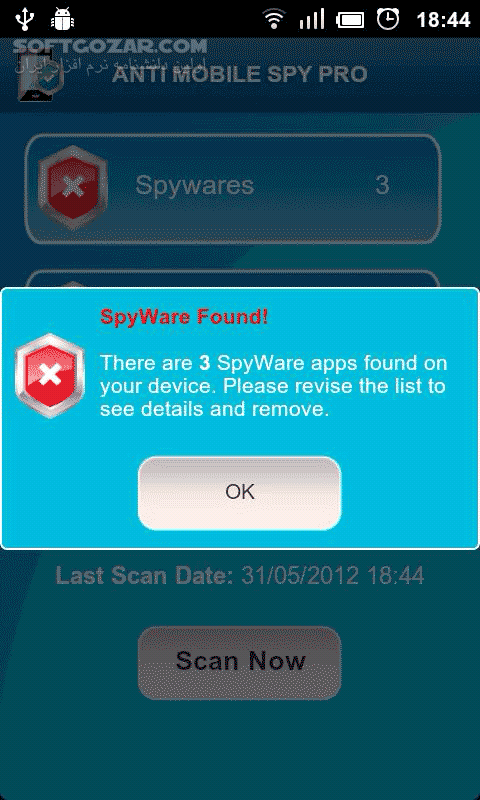 دانلود Anti Spy Mobile PRO 1.9.10.49 for Android +2.0 - دانلود نرم افزار ضد جاسوسی برای اندروید - سافت گذر